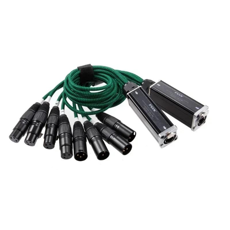1Pair male+female RJ45 To XLR Audio Cable DMX Splitter For Snake Cable Network Extension Of Stage Or Studio Recording
1Pair male+female RJ45 To XLR Audio Cable DMX Splitter For Snake Cable Network Extension Of Stage Or Studio Recording