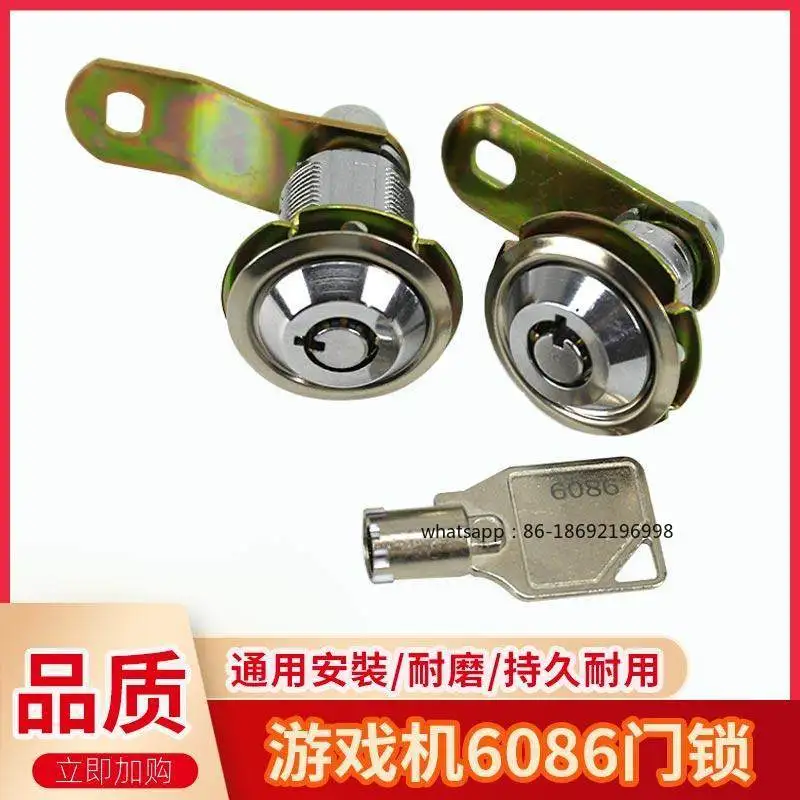 Game Machine Door Lock with The Same Number, Open Video Game Accessories, Doll Machine Plum Blossom Round Hole Lock 6086 Key
Game Machine Door Lock with The Same Number, Open Video Game Accessories, Doll Machine Plum Blossom Round Hole Lock 6086 Key