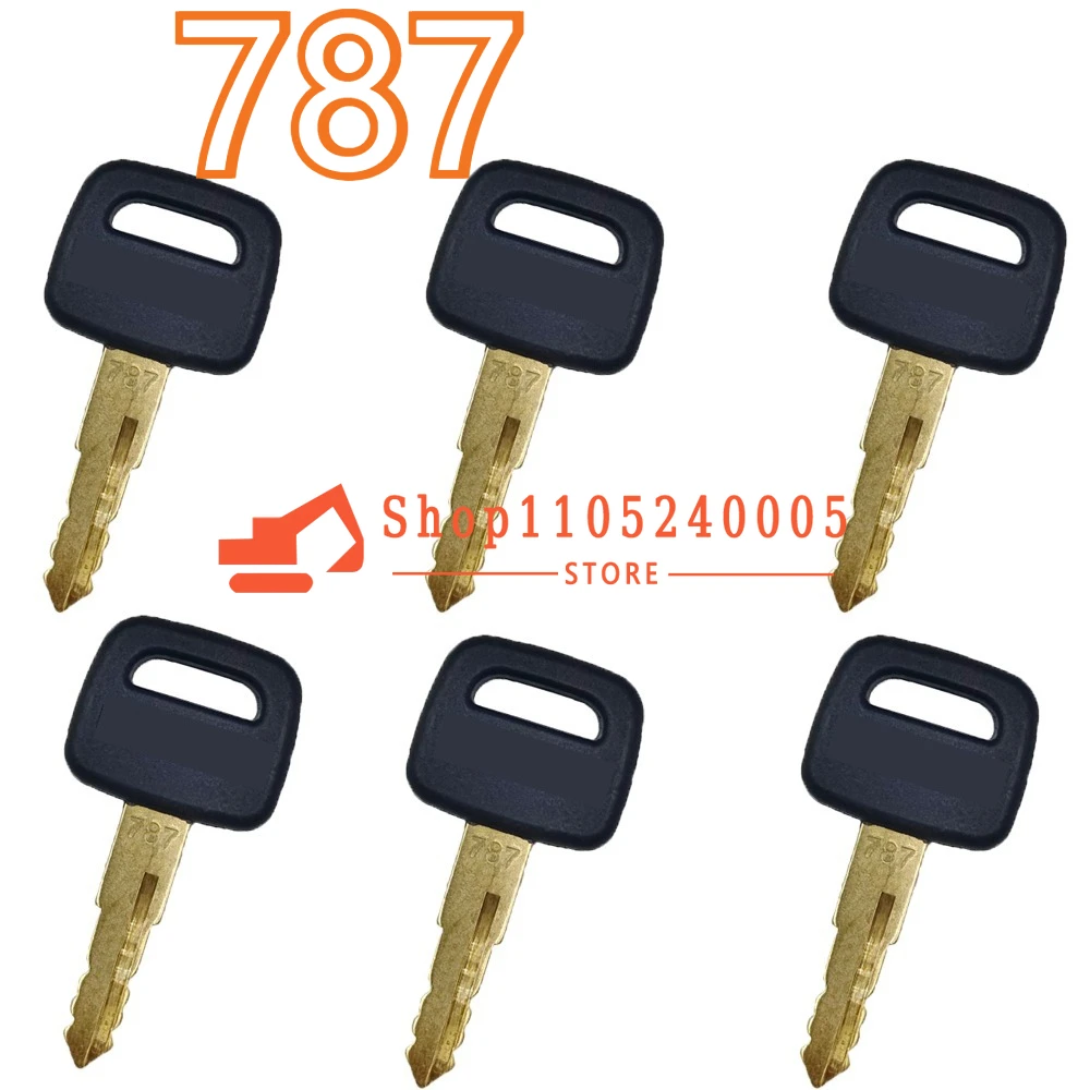 20/10/5/1PCS New Excavator Ignition Starting Key 787 for PC60 PC70 PC80 PC130 PC200 PC300 PC360 PC400 -5-6 Side Door Key
20/10/5/1PCS New Excavator Ignition Starting Key 787 for PC60 PC70 PC80 PC130 PC200 PC300 PC360 PC400 -5-6 Side Door Key