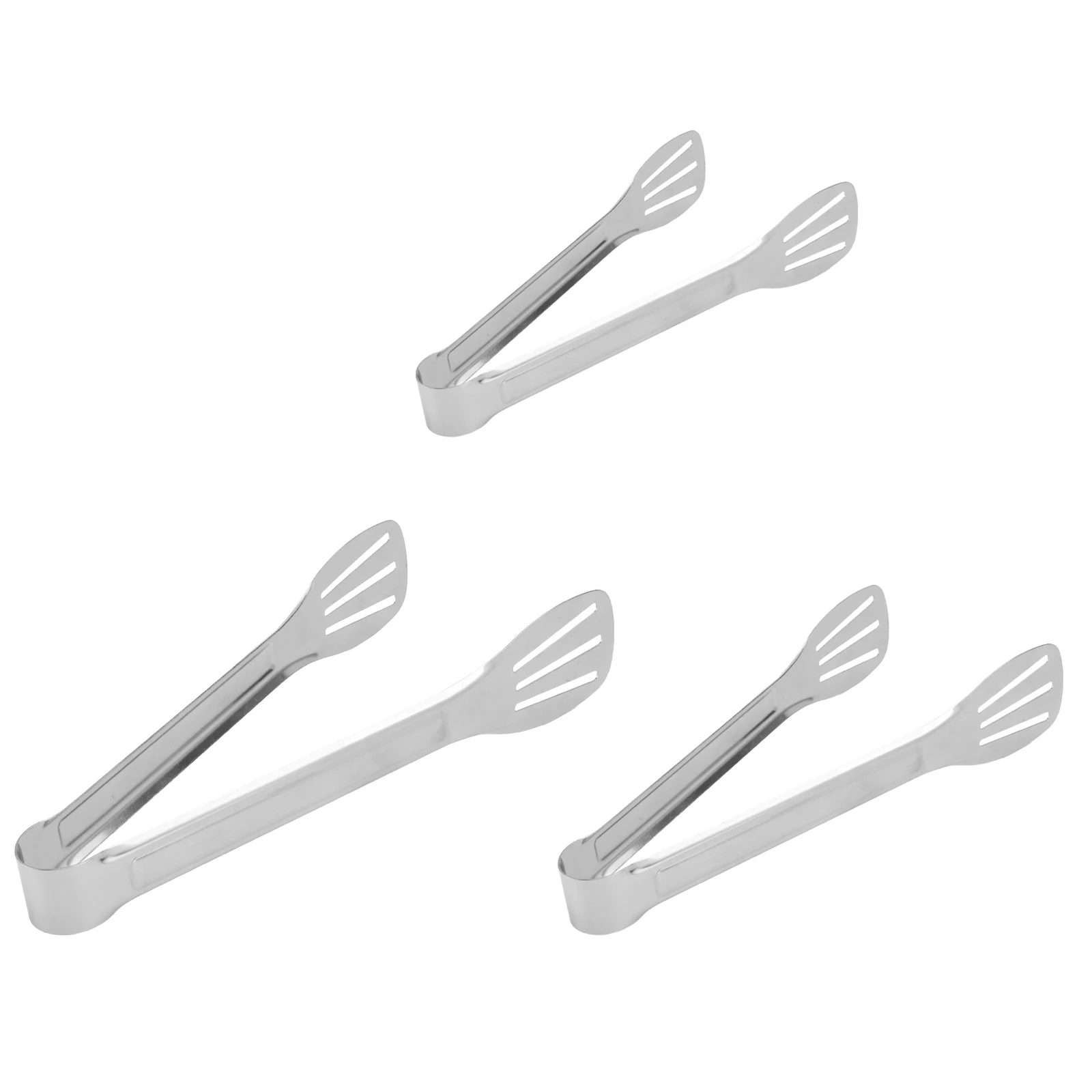 3Pcs Food Tongs Stainless Steel Baking Tong Heat Resistant Rust Proof Kitchen Bbq Steak Bread Tong for Family Banquet Wedding
3Pcs Food Tongs Stainless Steel Baking Tong Heat Resistant Rust Proof Kitchen Bbq Steak Bread Tong for Family Banquet Wedding