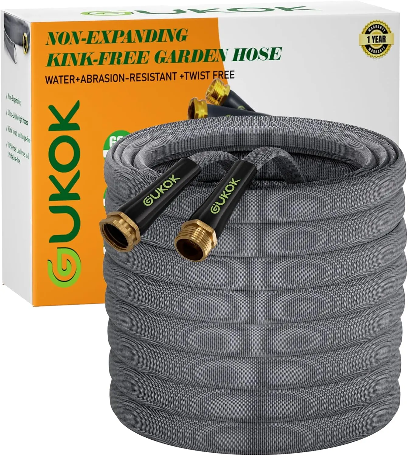 100ft Lightweight Garden Hose, Kink-Free & Burst-Resistant, All-Weather Flexible for Lawns and Outdoor Cleaning
100ft Lightweight Garden Hose, Kink-Free & Burst-Resistant, All-Weather Flexible for Lawns and Outdoor Cleaning