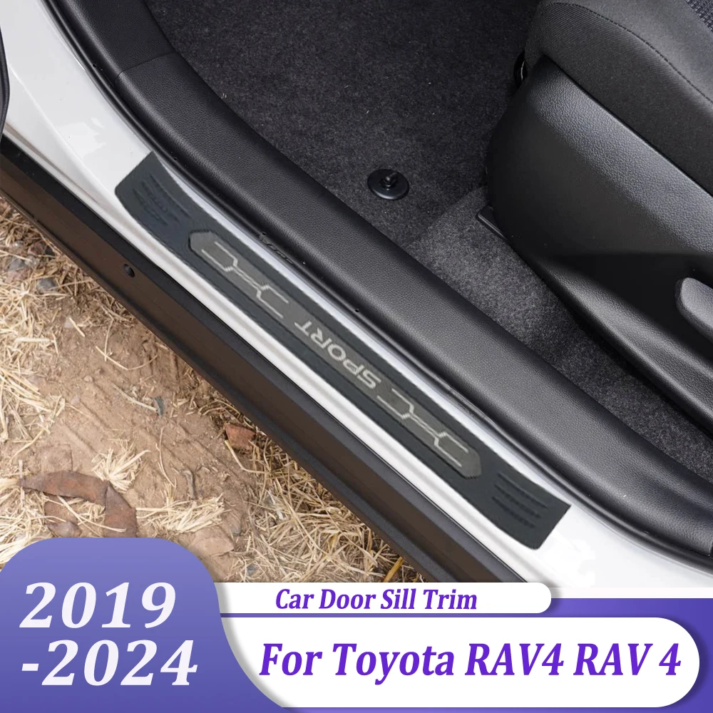 Car Accessories Sticker Outer Door Sill Scuff Plates Doors Sills Protectors For Toyota RAV4 RAV 4 2019 2020 2021 2022 2023 2024
Car Accessories Sticker Outer Door Sill Scuff Plates Doors Sills Protectors For Toyota RAV4 RAV 4 2019 2020 2021 2022 2023 2024
