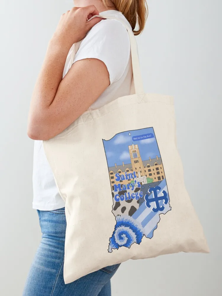 Saint Mary’s College Indiana State outline Tote Bag shopper bag woman custom canvas bag eco folding Handbags
Saint Mary’s College Indiana State outline Tote Bag shopper bag woman custom canvas bag eco folding Handbags