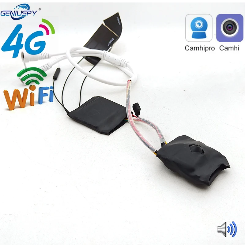 Mini 4G Wifi Pin hole Camera CCTV P2P Audio 3G 4G SIM Camera Module Chip Board 4G Wireless IP Camera P2P For Indoor Camhipro
Mini 4G Wifi Pin hole Camera CCTV P2P Audio 3G 4G SIM Camera Module Chip Board 4G Wireless IP Camera P2P For Indoor Camhipro