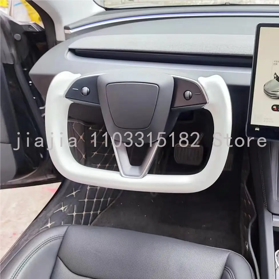 Suitable for the new version of Model 3 with YOKE steering wheel upgrade and new modification accessories
Suitable for the new version of Model 3 with YOKE steering wheel upgrade and new modification accessories