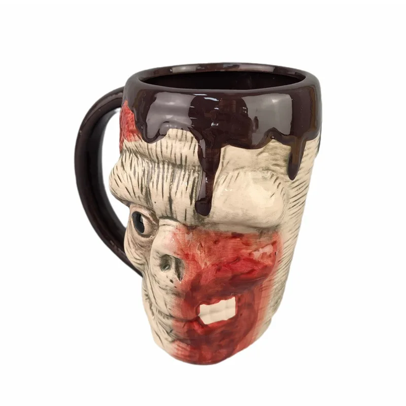 580ML Halloween Ceramic Coffee Cup One-eyed Skull Teacup Pirate Ghost Festival Mug Milk Tea Cups Drinkware Drink Mug Breakfast
580ML Halloween Ceramic Coffee Cup One-eyed Skull Teacup Pirate Ghost Festival Mug Milk Tea Cups Drinkware Drink Mug Breakfast