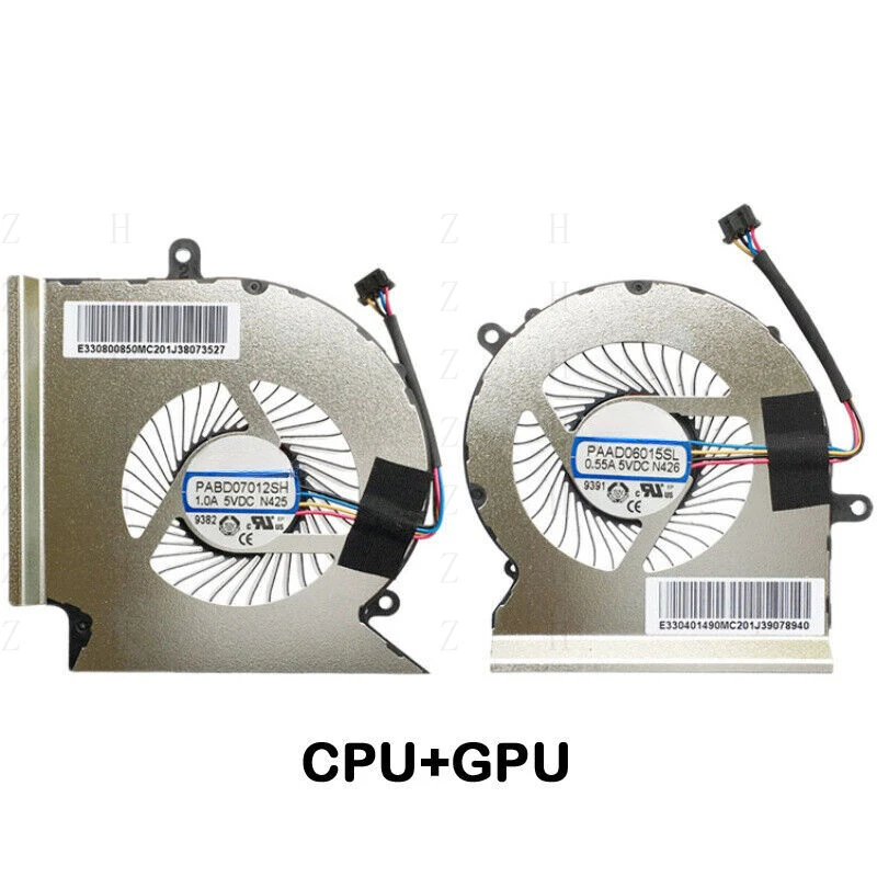 Z New for Cooling Fan CPU GPU MSI GE65 Raider GL65 GP65 Leopard MS-16U1 MS-16U2
Z New for Cooling Fan CPU GPU MSI GE65 Raider GL65 GP65 Leopard MS-16U1 MS-16U2