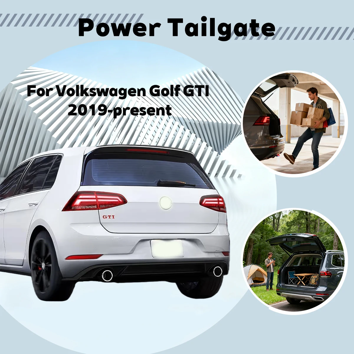Для Volkswagen VW Golf 8 GTI 2019-настоящее автоматическое подъемное электрическое модуль замка задней двери, закрывающая система Power Liftgate Smart
Для Volkswagen VW Golf 8 GTI 2019-настоящее автоматическое подъемное электрическое модуль замка задней двери, закрывающая система Power Liftgate Smart