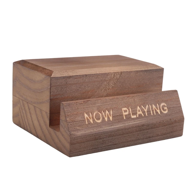 A46T NOW Playing Vinyl Record Stand Vinyl Record Holder Display Wood Records Storage Stands for Albums Spinning Accessories
A46T NOW Playing Vinyl Record Stand Vinyl Record Holder Display Wood Records Storage Stands for Albums Spinning Accessories