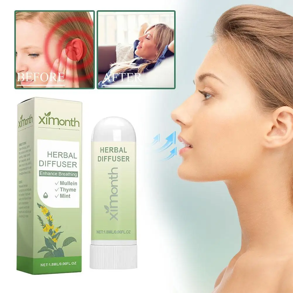 Herbal Nasal Inhaler Portable Gentle Cleaning For Ears Products Relieve Tinnitus Relieves Discomfort Body Easy Clean Health Care
Herbal Nasal Inhaler Portable Gentle Cleaning For Ears Products Relieve Tinnitus Relieves Discomfort Body Easy Clean Health Care