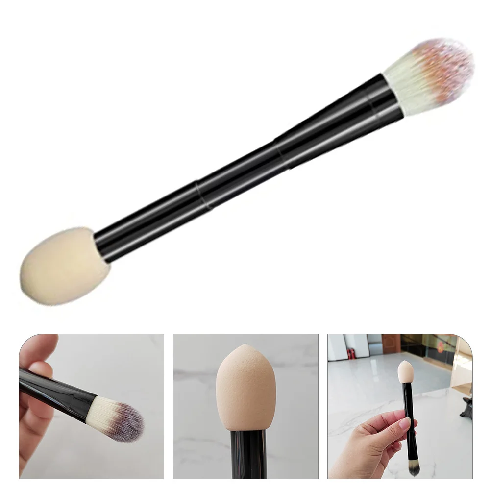 Dual Ended Blending Makeup Brush for Foundation Concealer Powder Use Smooth Application Portable Design for Women Beauty Routine
Dual Ended Blending Makeup Brush for Foundation Concealer Powder Use Smooth Application Portable Design for Women Beauty Routine