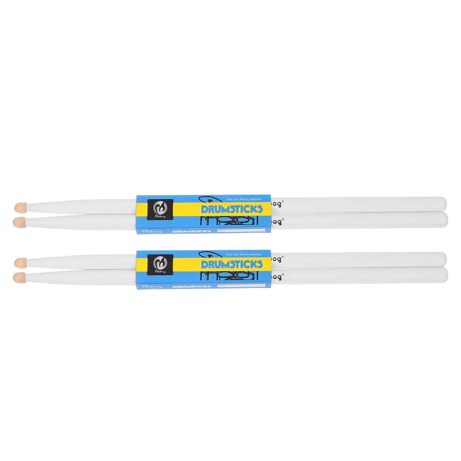 2 Pairs Drumsticks Maple Wood Lightweight Smooth Comfortable Grip Percussion Instrument Sticks Drum Accessories
2 Pairs Drumsticks Maple Wood Lightweight Smooth Comfortable Grip Percussion Instrument Sticks Drum Accessories