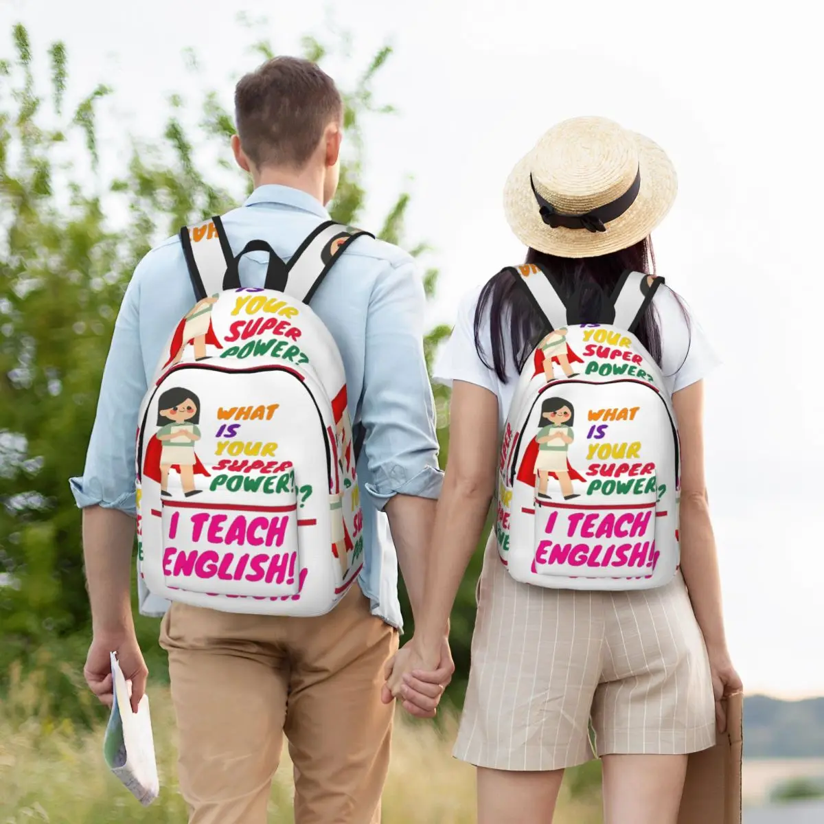 English Teacher Appreciation Student Backpack School Bag Hiking Travel Daypack for Men Women Bookbag Shoulder Bags
English Teacher Appreciation Student Backpack School Bag Hiking Travel Daypack for Men Women Bookbag Shoulder Bags