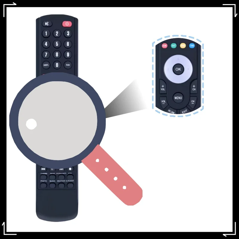 Universal Replacement Remote Control For Tiger Star IPTV Box Z400pro+ Z280 Z460 Smart TV Box With YouTube Function
Universal Replacement Remote Control For Tiger Star IPTV Box Z400pro+ Z280 Z460 Smart TV Box With YouTube Function