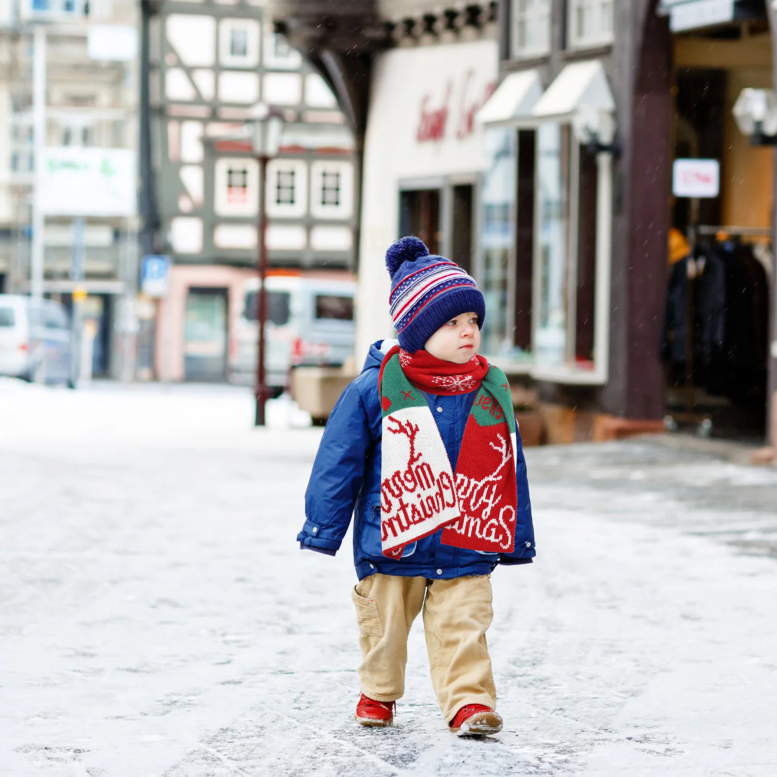 Children Christmas Scarf Warm Xmas Neckerchief Kids Gifts Holiday Costume Red Snowman Santa Boys Girls Knit Lightweight
Children Christmas Scarf Warm Xmas Neckerchief Kids Gifts Holiday Costume Red Snowman Santa Boys Girls Knit Lightweight