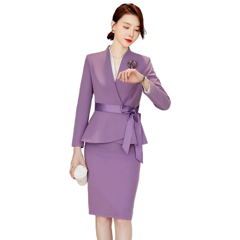 Lenshin Long Skirt Suits Women Temperament Autumn Winter Formal Slim Blazer Sets Office Ladies Business Work Wear
Lenshin Long Skirt Suits Women Temperament Autumn Winter Formal Slim Blazer Sets Office Ladies Business Work Wear