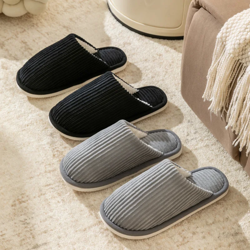 Men's Fall Winter Slippers for Home, Anti-Slip Warm Comfortable House Shoes, Simple Casual Couple Slippers for Indoor Bedroom
Men's Fall Winter Slippers for Home, Anti-Slip Warm Comfortable House Shoes, Simple Casual Couple Slippers for Indoor Bedroom