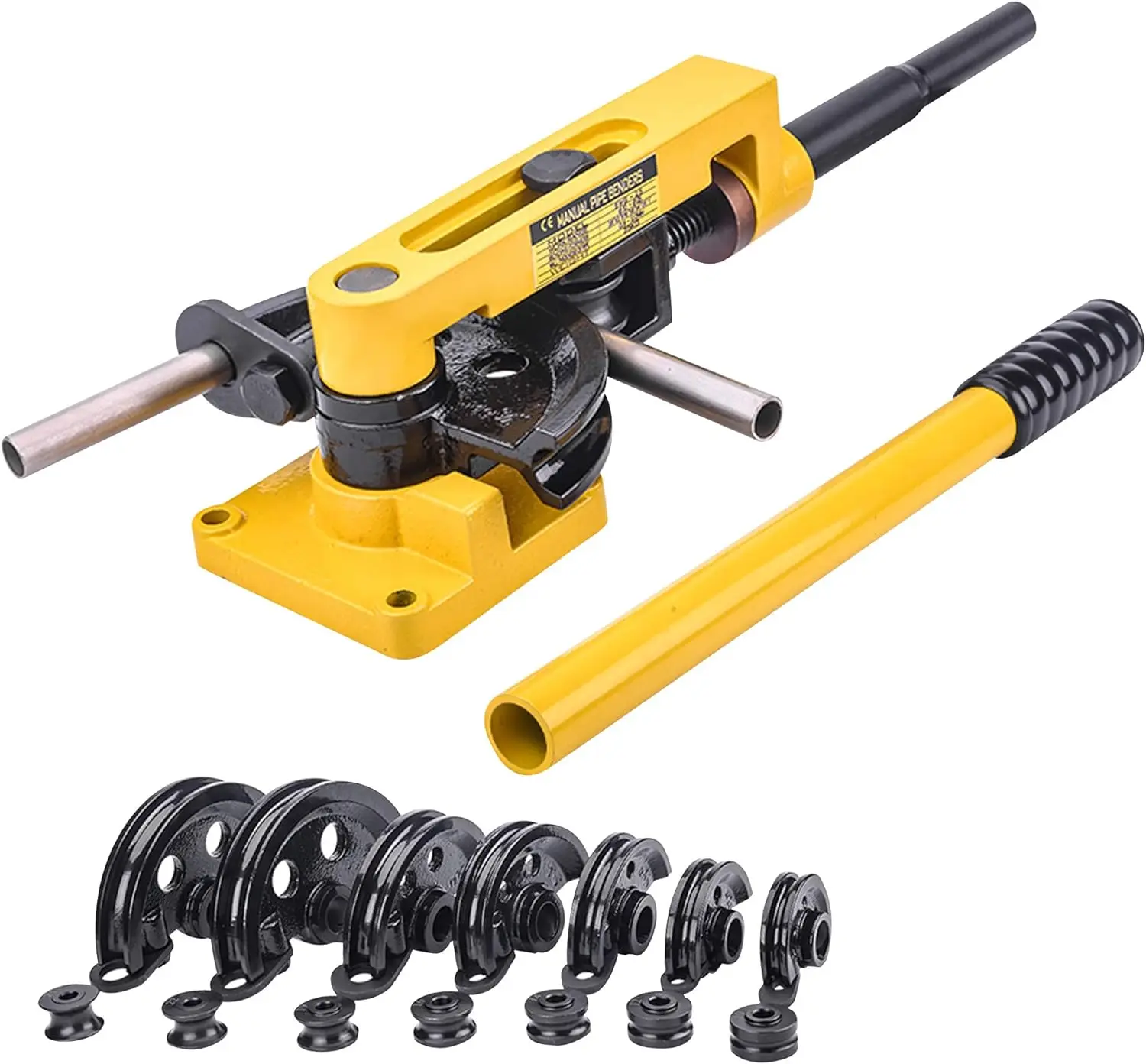 SWG-25 Heavy Duty 10-25mm Pipe Bender Machine Small Manual Tube Pipe Bending Tools Copper Stainless Steel Metalworking Used New
SWG-25 Heavy Duty 10-25mm Pipe Bender Machine Small Manual Tube Pipe Bending Tools Copper Stainless Steel Metalworking Used New