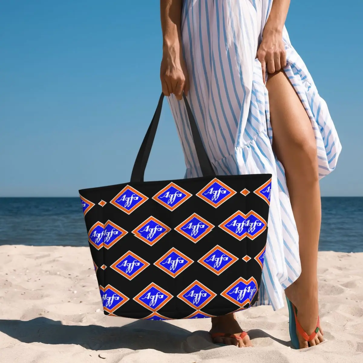 Retro Agfa Film Logo From 1960s Beach Tote Bag Sport Gym Yoga Duffle Large Tote Bag Women Travel Bag Fitness bag
Retro Agfa Film Logo From 1960s Beach Tote Bag Sport Gym Yoga Duffle Large Tote Bag Women Travel Bag Fitness bag