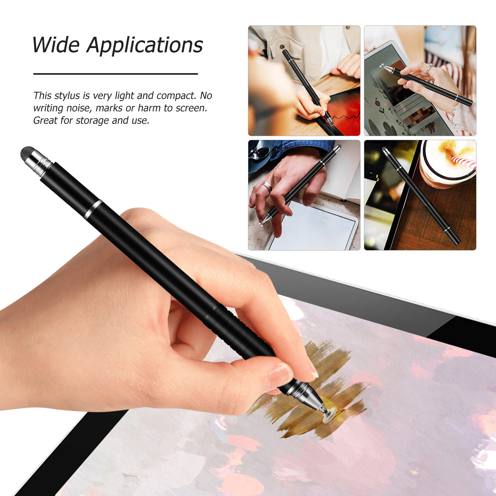 2Pcs Capacitive Stylus Pen Set Advanced Nib Design for Precise Control on Phone Tablet Dual-Sided Use Smooth Quiet Operation No
2Pcs Capacitive Stylus Pen Set Advanced Nib Design for Precise Control on Phone Tablet Dual-Sided Use Smooth Quiet Operation No