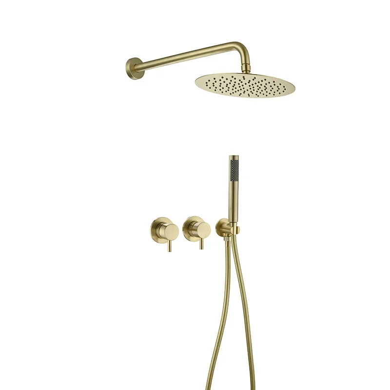 YYHC-Concealed Faucet Manufacturer gold Ceiling Mount Shower System with Rainfall Showerhead
YYHC-Concealed Faucet Manufacturer gold Ceiling Mount Shower System with Rainfall Showerhead