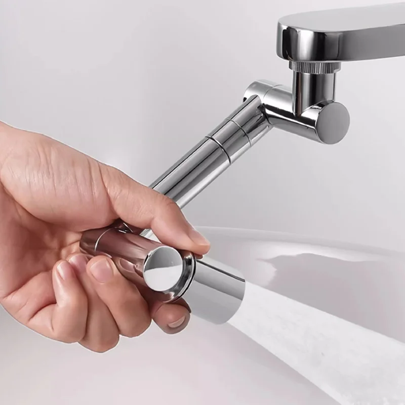 Retractable Universal 1440 Swivel Robotic Arm Swivel Extension Faucet Aerator Kitchen Sink Faucet Extender 2 Water Flow Mode
Retractable Universal 1440 Swivel Robotic Arm Swivel Extension Faucet Aerator Kitchen Sink Faucet Extender 2 Water Flow Mode