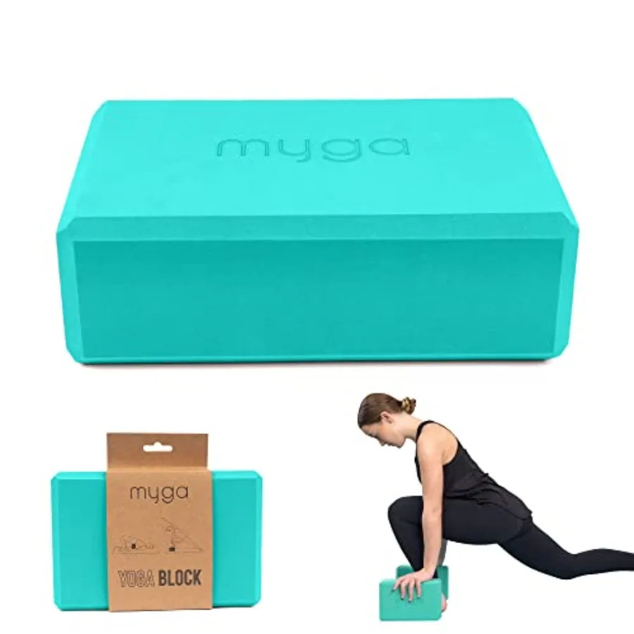 Yoga Block, Lightweight EVA Foam Yoga Brick, High Density Non-Slip Block for Yoga Poses, Pilates, Balance and Flexibility
Yoga Block, Lightweight EVA Foam Yoga Brick, High Density Non-Slip Block for Yoga Poses, Pilates, Balance and Flexibility