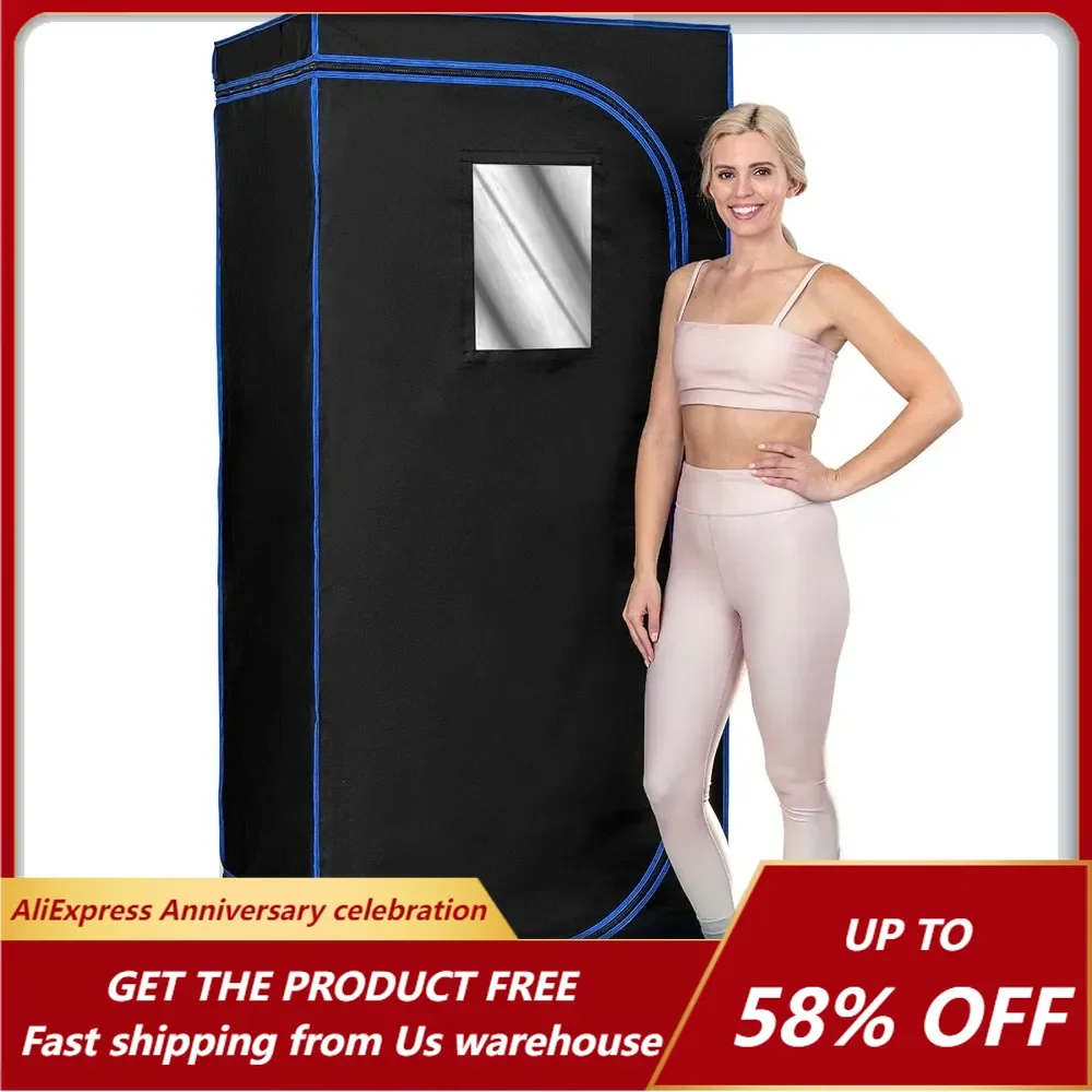 Portable Full Size Infrared Home Spa One Person Sauna with Heating Foot Pad and Chair Collapsible Design with Controller
Portable Full Size Infrared Home Spa One Person Sauna with Heating Foot Pad and Chair Collapsible Design with Controller