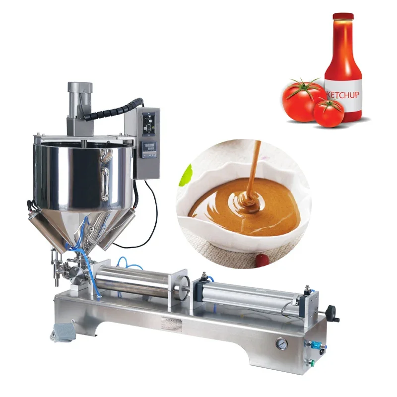 Single-Head Paste Filling Machine For Face Cream Tomato Sauce Peanut Sauce Chili Sauce Filling Machine
Single-Head Paste Filling Machine For Face Cream Tomato Sauce Peanut Sauce Chili Sauce Filling Machine