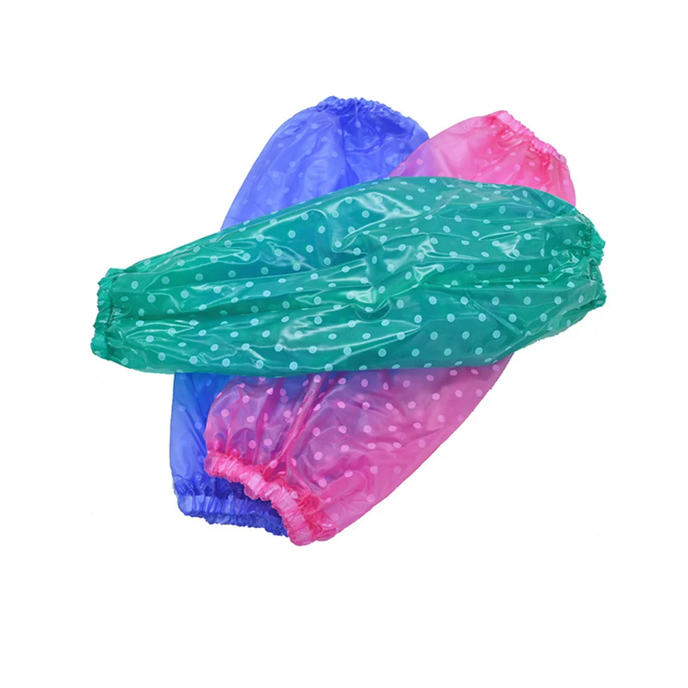 5Pairs Durable PVC Waterproof Oilproof Oversleeve Elastic Design Easy Wash Quick Dry Home Restaurant Use Random Color
5Pairs Durable PVC Waterproof Oilproof Oversleeve Elastic Design Easy Wash Quick Dry Home Restaurant Use Random Color