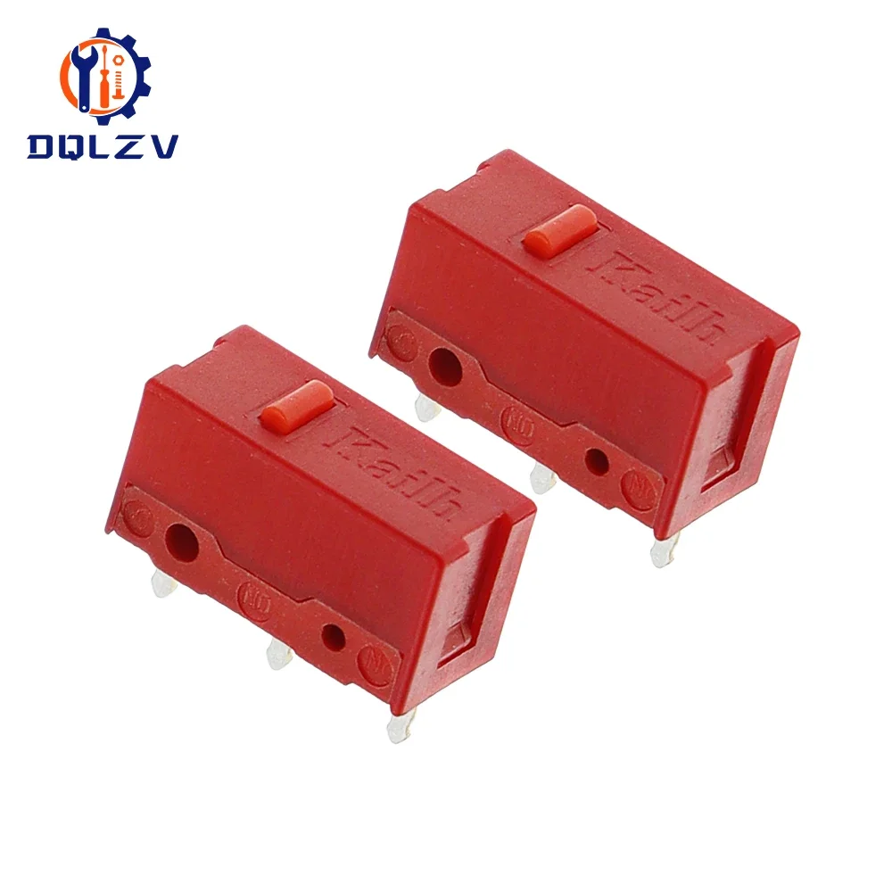 Kailh GM 4,0 Red Dot 3-контактная мышь с 60 миллионов кликов, микропереключатель, компьютерная мышь, левая и правая кнопка Micro Swicth 
Kailh GM 4,0 Red Dot 3-контактная мышь с 60 миллионов кликов, микропереключатель, компьютерная мышь, левая и правая кнопка Micro Swicth