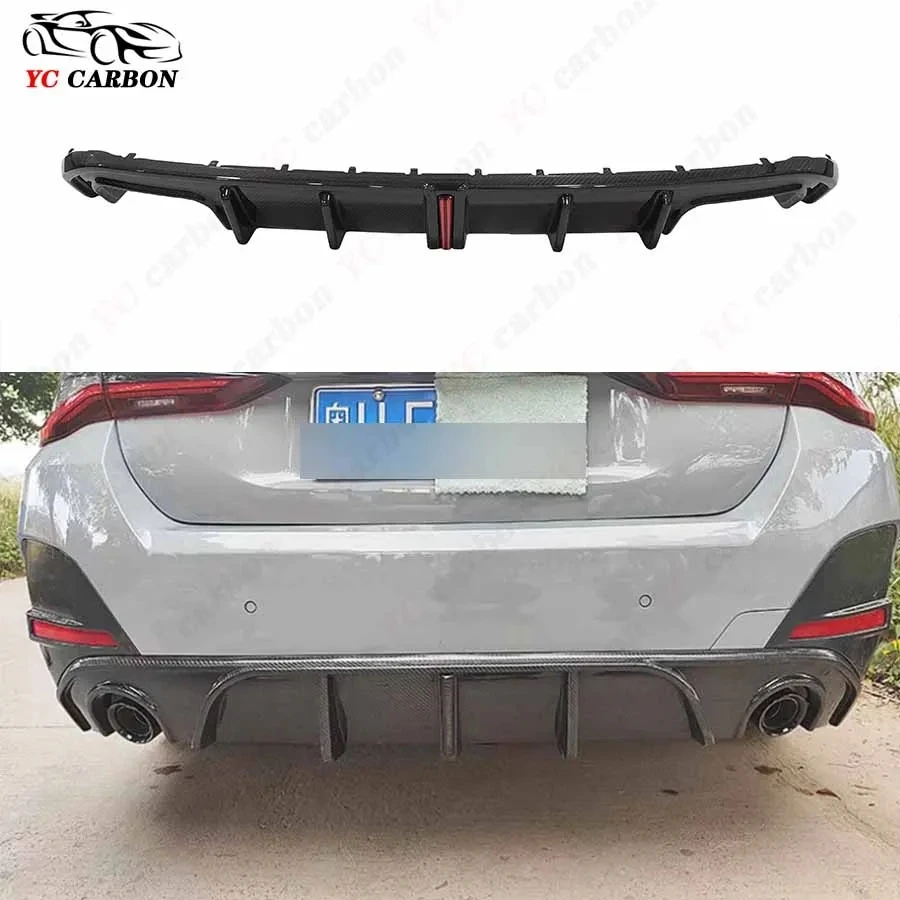 For BMW 4 Series G26 420i 425i Sport 2020+ VE Style Carbon Fiber Car Rear Bumper Diffuser Rear Splitters Spoiler Back lip
For BMW 4 Series G26 420i 425i Sport 2020+ VE Style Carbon Fiber Car Rear Bumper Diffuser Rear Splitters Spoiler Back lip