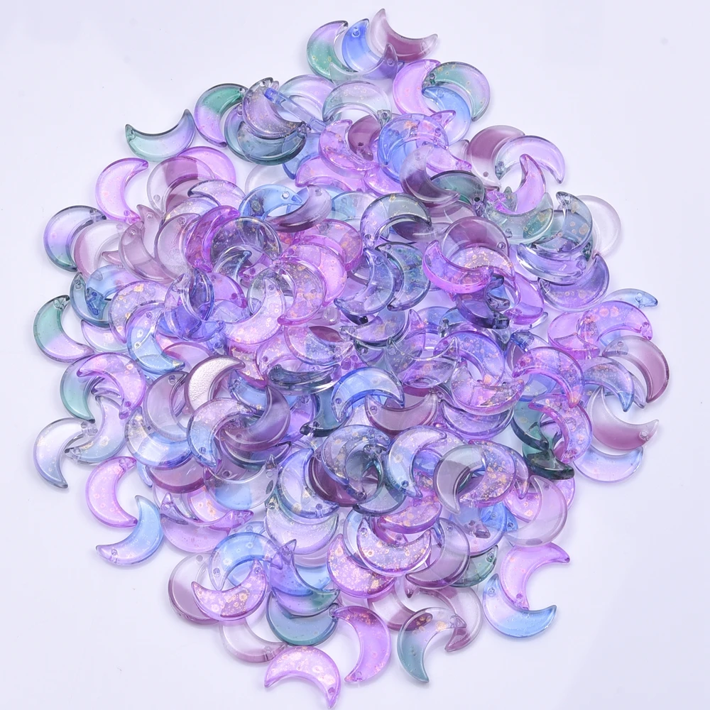 Randomly Mix Purple Blue Moon Glass Beads For Jewelry Making Diy Necklaces Earrings Moon Pendants Bulk Crafts 50/70/100pcs/Lot
Randomly Mix Purple Blue Moon Glass Beads For Jewelry Making Diy Necklaces Earrings Moon Pendants Bulk Crafts 50/70/100pcs/Lot