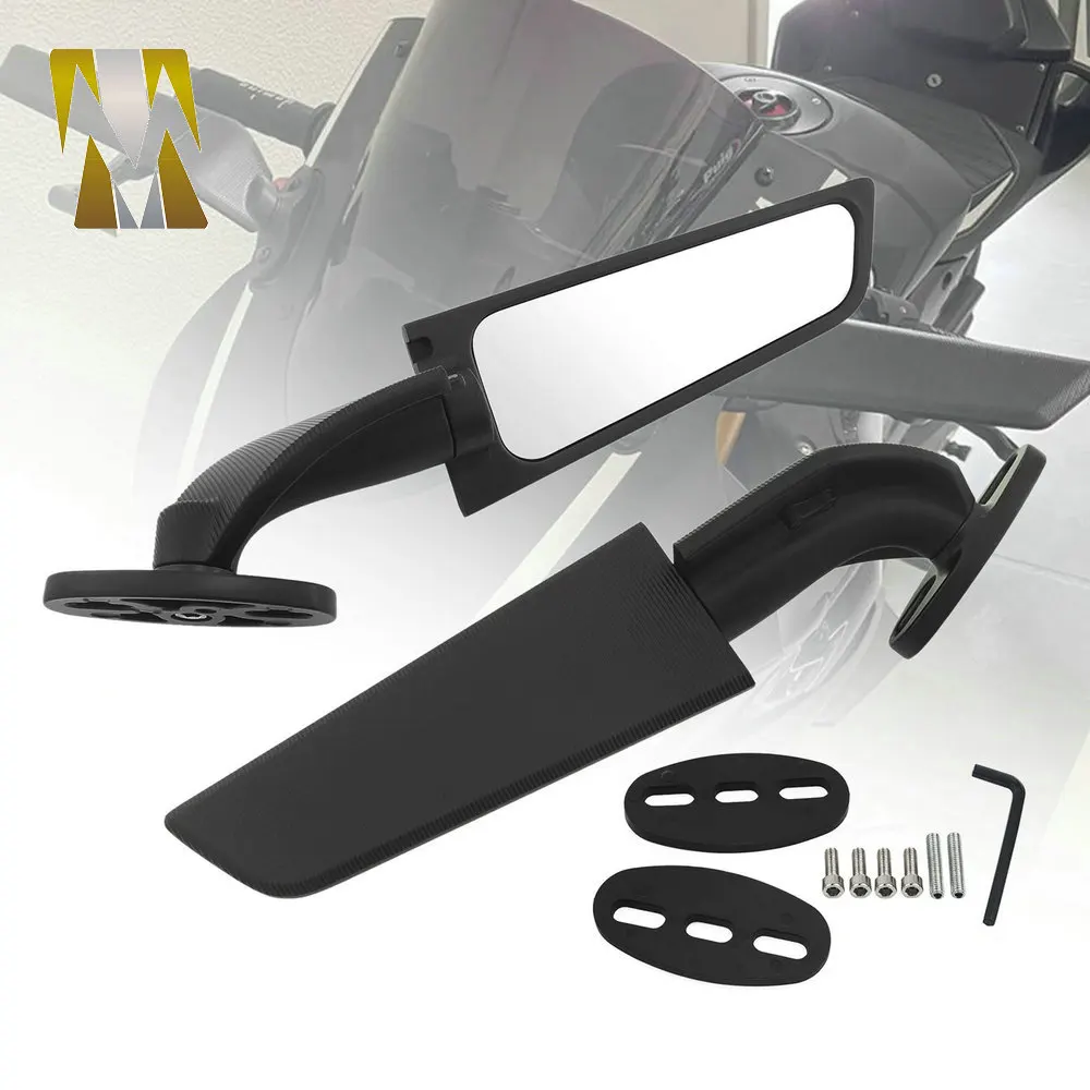 Modified Motorcycle Rearview Mirrors For Kawasaki ZX10R Ninja 250 300 Ninja400 Z800 Z900 Z1000 Adjustable Side Mirror Rotating
Modified Motorcycle Rearview Mirrors For Kawasaki ZX10R Ninja 250 300 Ninja400 Z800 Z900 Z1000 Adjustable Side Mirror Rotating