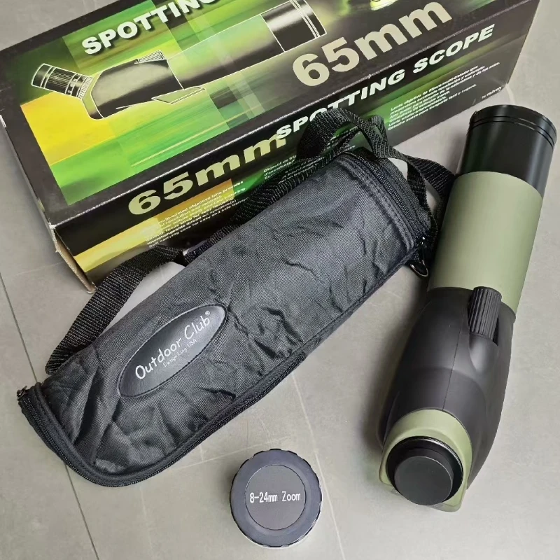 Outdoor Club 65/386mm bird watching telescope, single tube astronomical telescope ST16-48X65A high magnification high-definition
Outdoor Club 65/386mm bird watching telescope, single tube astronomical telescope ST16-48X65A high magnification high-definition