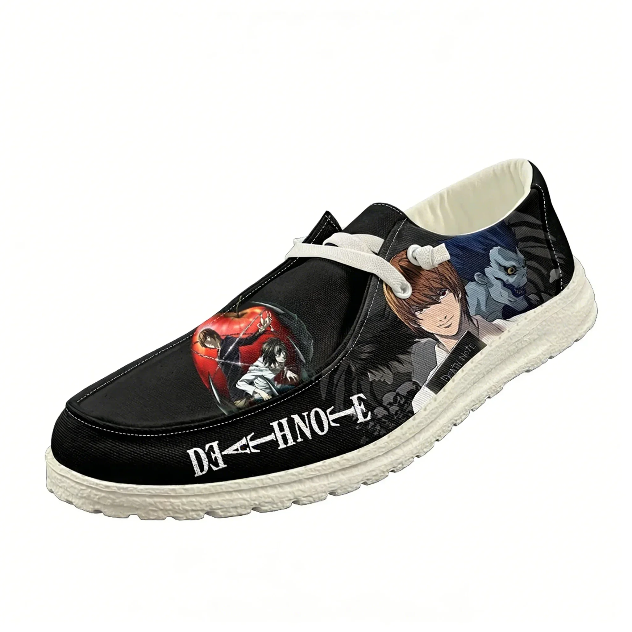 Death Note Casual Shoe Man Women Breathable Flat Footwear Casual Indoor Outdoor Lightweight Shoe Couples Customized Couple Shoes
Death Note Casual Shoe Man Women Breathable Flat Footwear Casual Indoor Outdoor Lightweight Shoe Couples Customized Couple Shoes
