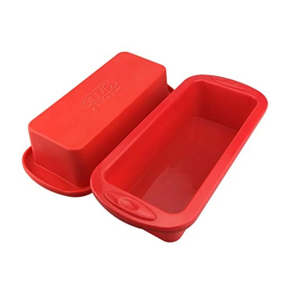 Silicone Bread and Loaf Pans 2 Pack - Nonstick Silicone Baking Mold for Homemade Loaf, Bread and Meatloaf - 8.9x3.7x2.5 inch
Silicone Bread and Loaf Pans 2 Pack - Nonstick Silicone Baking Mold for Homemade Loaf, Bread and Meatloaf - 8.9x3.7x2.5 inch