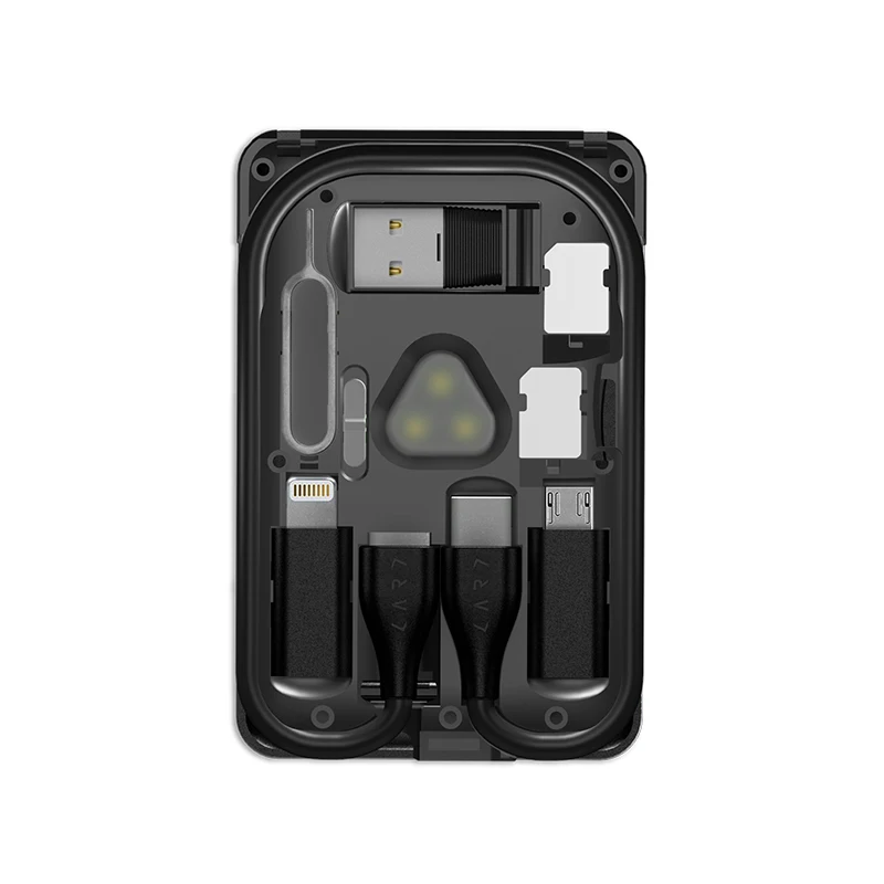 Multifunctional charging card, built-in 6 data cables, wireless charging expansion bracket
Multifunctional charging card, built-in 6 data cables, wireless charging expansion bracket