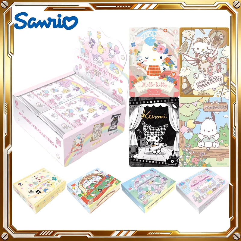 Коллекционные карточки KABAO Sanrio: Серия «Путешествие во времени», 7-я серия, загадочная коробка Polaroid, аниме-карточки для игры, подарки на день рождения и праздники для детей
Коллекционные карточки KABAO Sanrio: Серия «Путешествие во времени», 7-я серия, загадочная коробка Polaroid, аниме-карточки для игры, подарки на день рождения и праздники для детей