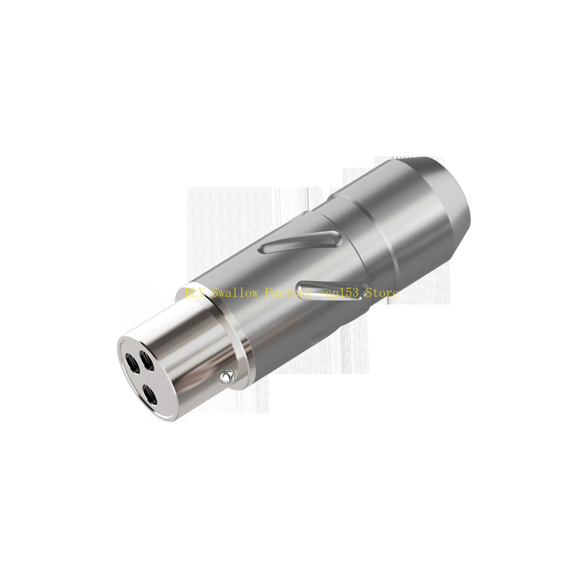 Pure copper gold-plated three-core XLR balanced XLR head power amplifier microphone audio cable plug