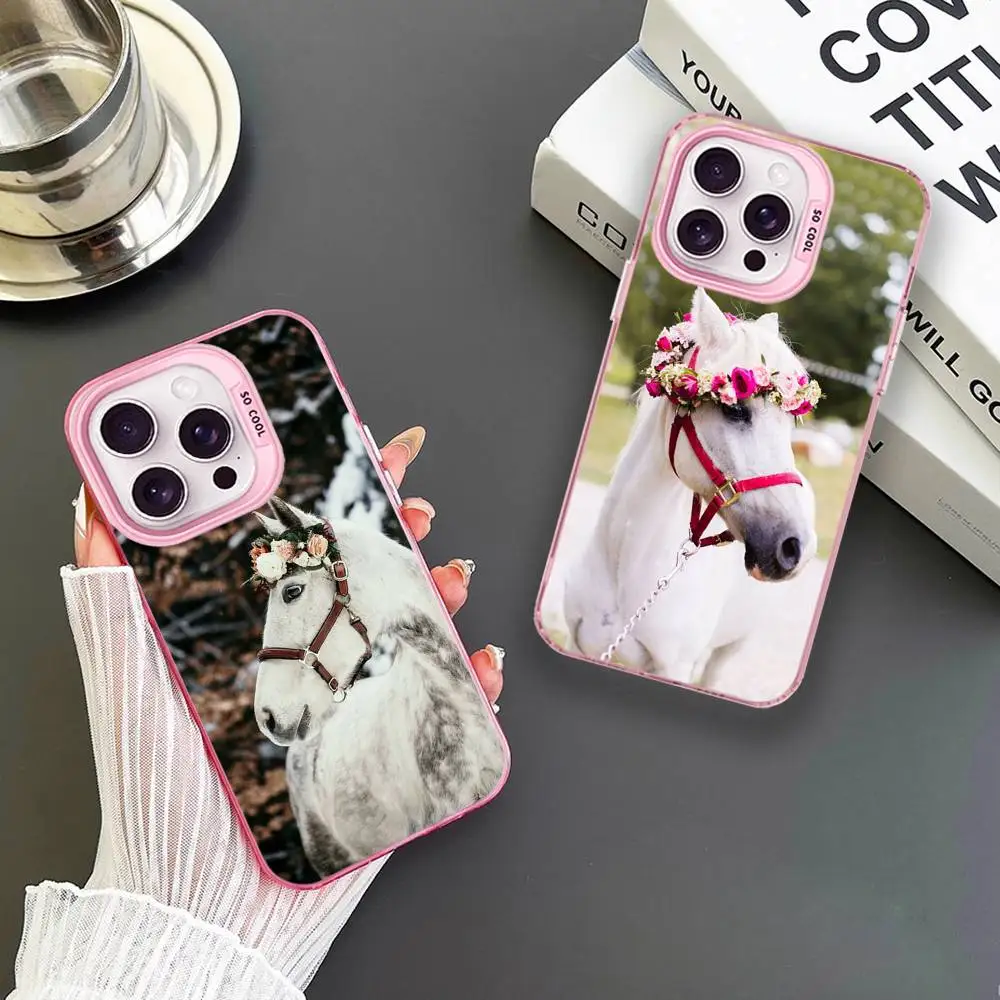 Elegant White Horse With Flowers Phone Case For iPhone 16,15,14,13,12,11,Mini,Pro,MAX Pink Matte Shockproof Cover
Elegant White Horse With Flowers Phone Case For iPhone 16,15,14,13,12,11,Mini,Pro,MAX Pink Matte Shockproof Cover