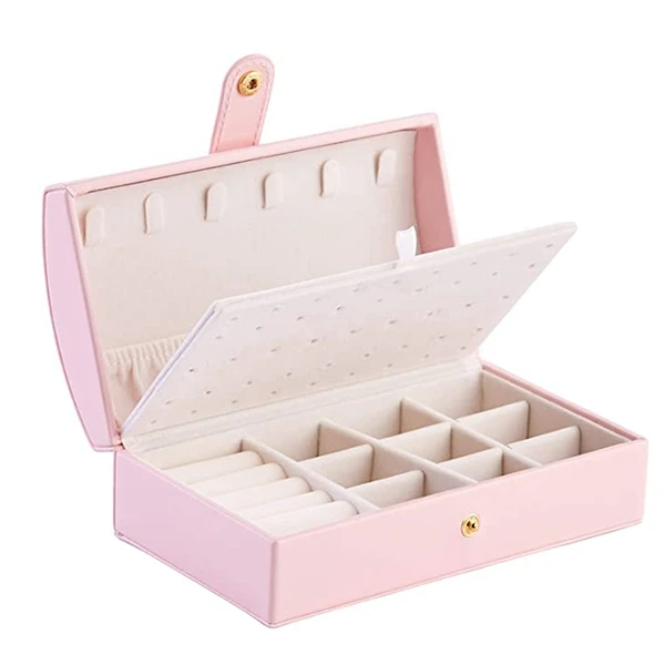 Small Jewelry Organizer Box Portable, Faux PU Jewelry Case, Jewelry Treasure Box for Girls - Arched,
Small Jewelry Organizer Box Portable, Faux PU Jewelry Case, Jewelry Treasure Box for Girls - Arched,