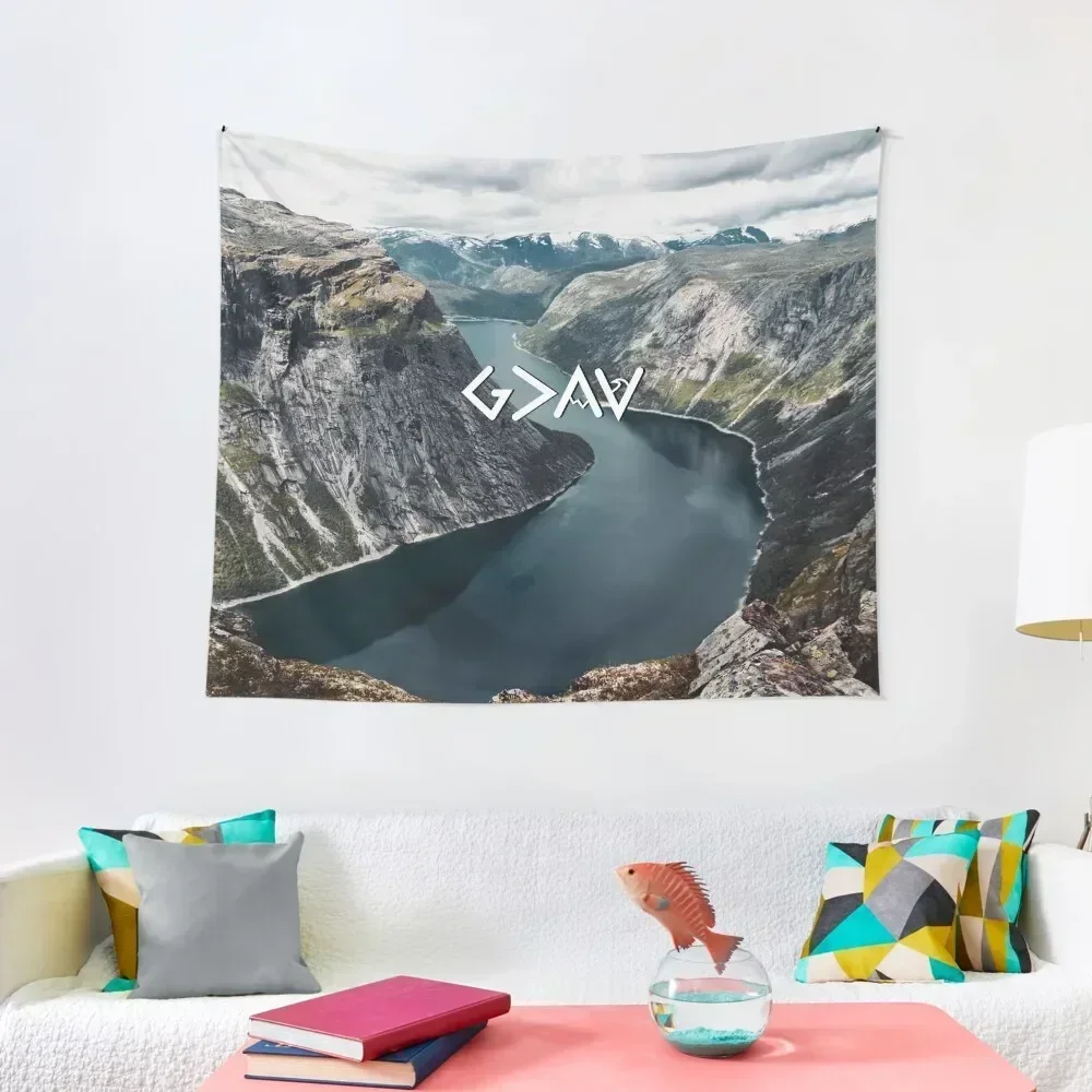 God is Greater Than the Highs and Lows - River Valley Tapestry House Decoration Decor Home Bed Room Decoration Tapestry
God is Greater Than the Highs and Lows - River Valley Tapestry House Decoration Decor Home Bed Room Decoration Tapestry