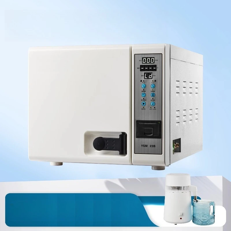 Dental Steam Sterilizer 23L High Temperature Steam Sterilizer for Dental Clinic with Printing
Dental Steam Sterilizer 23L High Temperature Steam Sterilizer for Dental Clinic with Printing