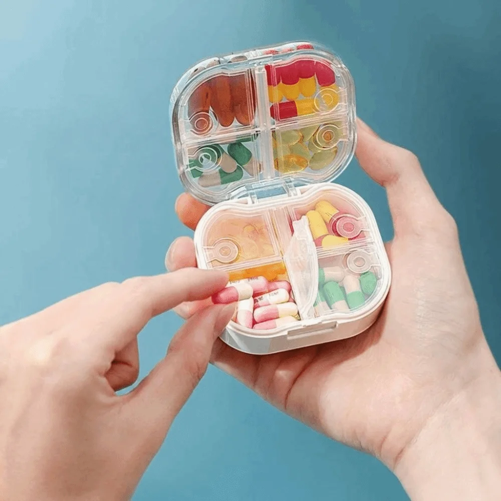 Square 8 Compartments Pill Box Portable Sealed Pill Organizer Simple Storage Moisture-Proof Pill Case Travel
Square 8 Compartments Pill Box Portable Sealed Pill Organizer Simple Storage Moisture-Proof Pill Case Travel