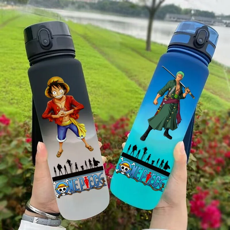 650ML Anime ONE PIECE Sport Water Bottle Luffy Zoro Usopp Cartoon Print Drinking Cup Portable Outdoor Sport Fitness Water Cup
650ML Anime ONE PIECE Sport Water Bottle Luffy Zoro Usopp Cartoon Print Drinking Cup Portable Outdoor Sport Fitness Water Cup