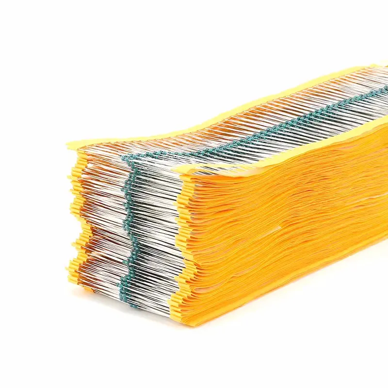 500 шт. металлопленочный резистор 1/6 Вт 1% пятицветное кольцо 220 Ом
500 шт. металлопленочный резистор 1/6 Вт 1% пятицветное кольцо 220 Ом