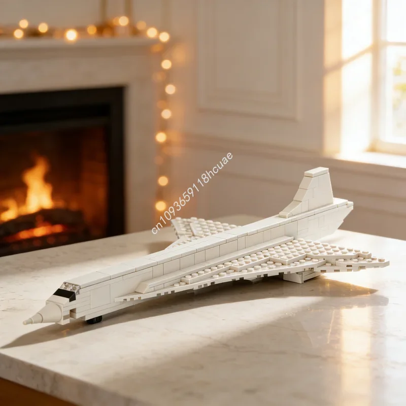 173pcs MOC Creator Concorde Model Building Blocks Architecture Assemble DIY Toy Christmas Gift Creative Idea Education Brick
173pcs MOC Creator Concorde Model Building Blocks Architecture Assemble DIY Toy Christmas Gift Creative Idea Education Brick