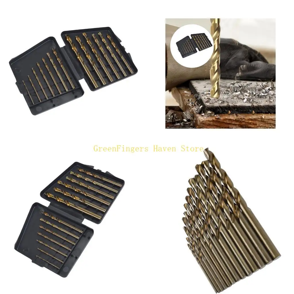 F68D 13Pieces Premium Hardened Steel Drill Bit Collection Quick Changing Drill Set
F68D 13Pieces Premium Hardened Steel Drill Bit Collection Quick Changing Drill Set