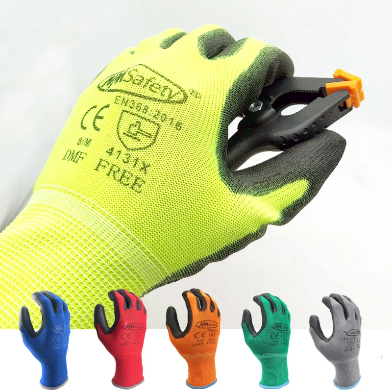 NMSafety 12 Pairs Security Protective Durable Work Gloves For Woman Garden Safety Dipped Palm Gloves,Optional Colors
NMSafety 12 Pairs Security Protective Durable Work Gloves For Woman Garden Safety Dipped Palm Gloves,Optional Colors
